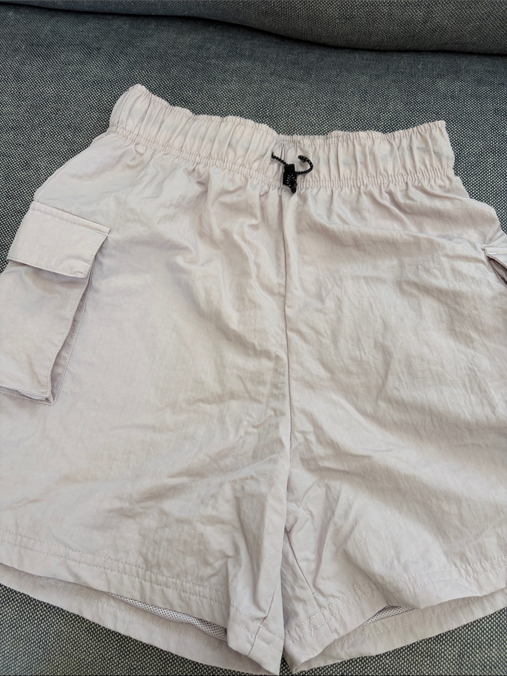 Nike Women's Light Pink Cargo Shorts